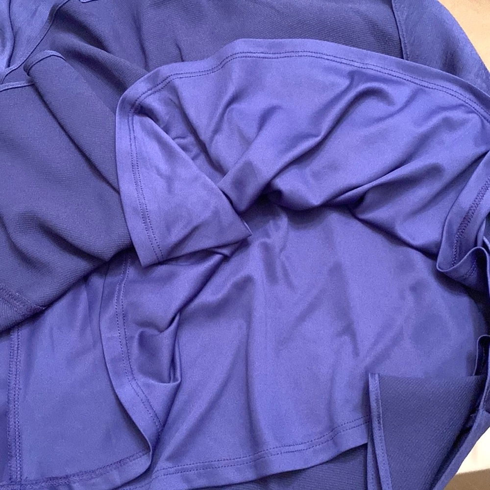 Express Periwinkle Blue SZ XS Romantic Soft Girl Coastal Fit & Flare Mini Dress - Picture 11 of 14